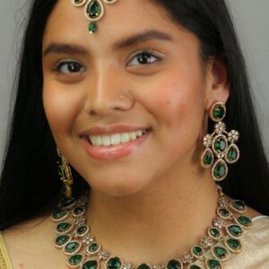 Green Fluorite necklace set