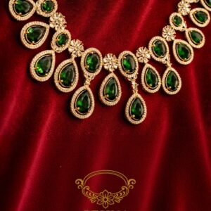 Green Fluorite necklace set