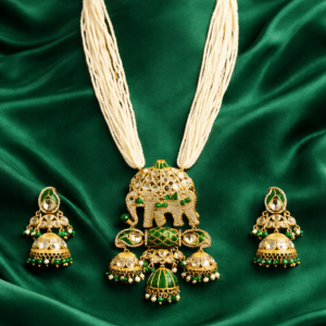 Designer pearl necklace set