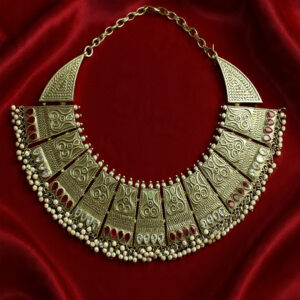 Oxidized necklace set