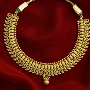 Antique gold necklace set